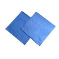 Blue 220gsm 15*15cm Sunglasses Eyewear 80% Polyester 20% Nylon Screen Lens Microfiber Cleaner Cloth Glasses Cleaning Cloth