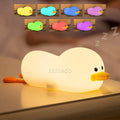 Custom Duck Night Light Kid Led Animal Nursery Night Lamp Rechargeable Bedside Sleeping Table Lamp Touch Control Led Night Light