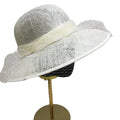 Fashion Women woman Sinamay UV protection Sun Hat Kentucky Derby for Black White Women Ladies Wedding Party banquet Church Hats