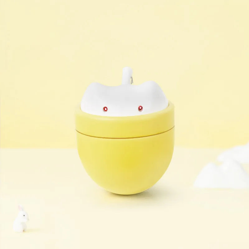 USB Rechargeable Teasing Wand Dual Laser Wobbly Cat Toy Touch Sensor Rotating Toy with Durable Cupcake Cat Laser  Toy