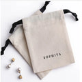 Wholesale Custom Cotton Bag Little Gift Bags Cotton Organic Cotton Cloth Bag