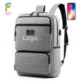 Men Business Daily Casual Travel Backpack Laptop Bag with USB Charging Daypack Backpack Bag for College Student