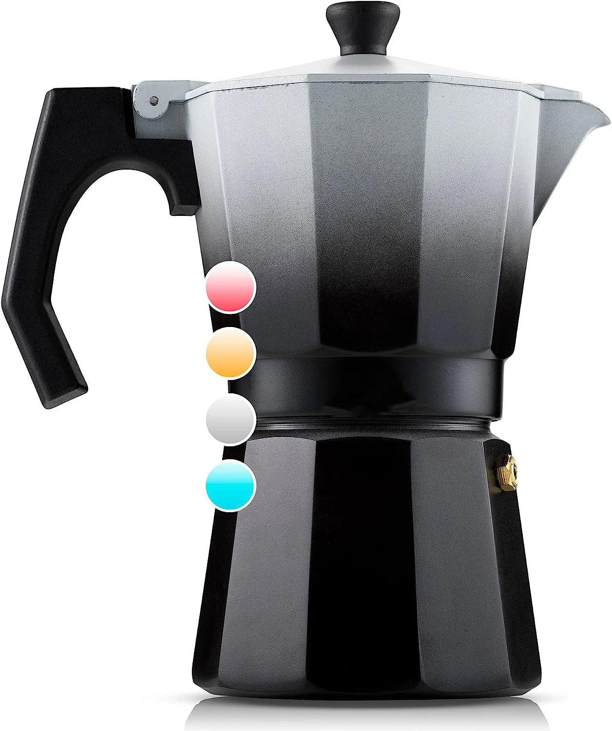 Stovetop Espresso Mokapot Italy Bialetti Stove Top Classic Aluminum 1 2 3 6 12 Cups Italian Express Greca Coffee Maker Moka Pot