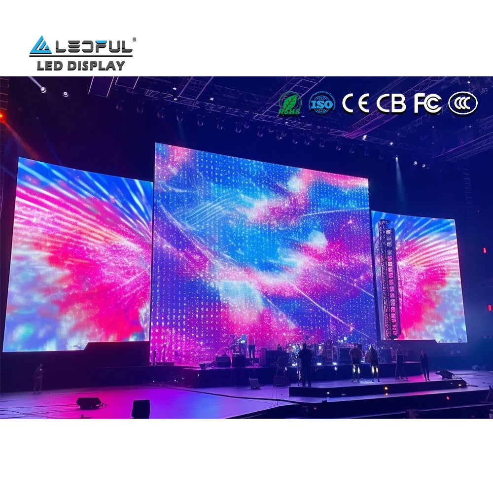 Full Color Video Wall Rental Professional Equipment LED Display P2.604 P3.91 P4.81 P5.95 Outdoor LED Screen