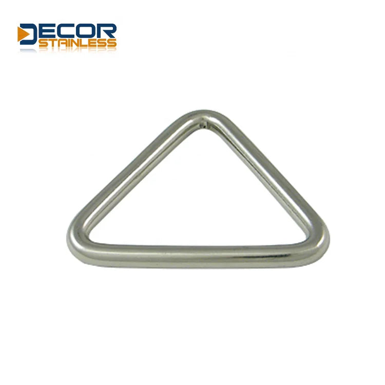 Popular Hot Sell Stainless Steel Hardware Products Triangle Ring