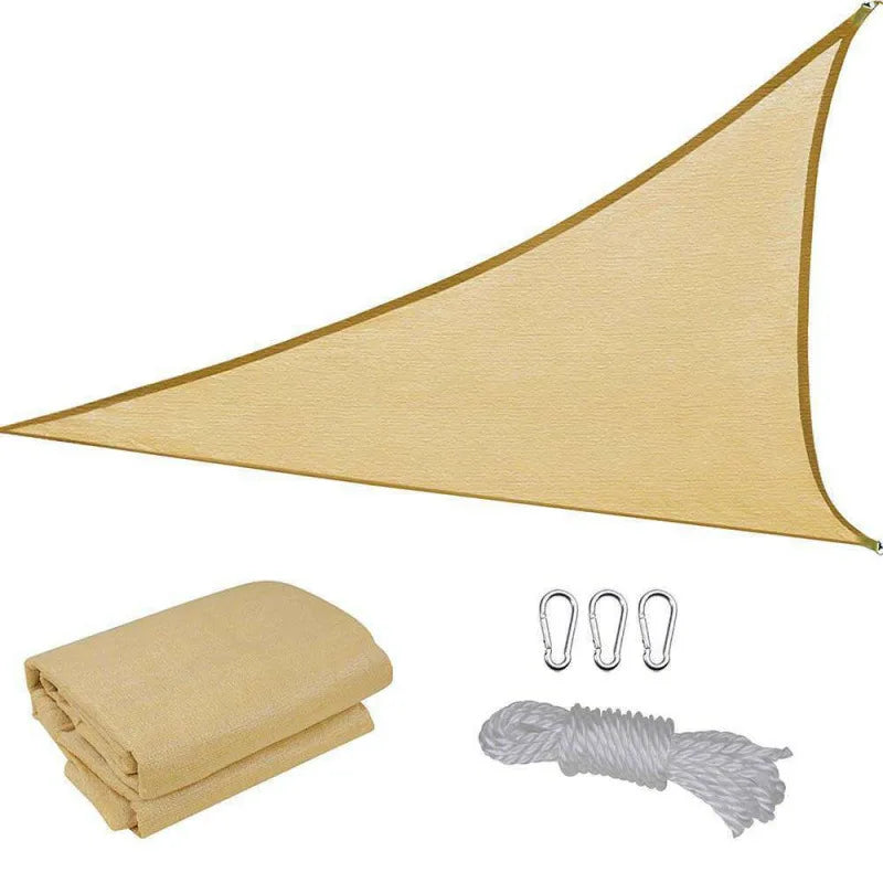 Durable Outdoor Camping Swimming Shade Net HDPE Triangle Shade Sails Nets Greenhouse Shading Net