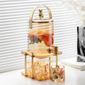 Bohemian Glass Coffee & Tea Set Large Capacity Eco-Friendly Household Beverage Container for Tea and Whiskey