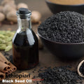 Organic Ethiopian Black Cumin (Kalonji) Seed Oil Unrefined - 100% Pure Natural Cold Pressed Carrier Oil | Bulk Price 1Kg