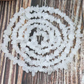 Wholesale Natural Cheap Irregular Matte Chip White Onyx Clear Quartz Stone Beads for Woman Bracelets Making 8mm Irregular
