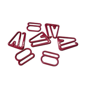 Wholesale Bra Accessories Colorful Nylon Coated Bra Rings Bra Hooks and Sliders 6mm for Swimwear