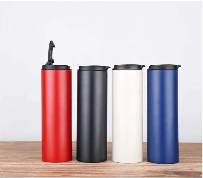 Wholesale 500ml Stainless Steel Tumbler Lid Straw Classic Design Customized Sublimation 500ml Coffee Cups for Back School