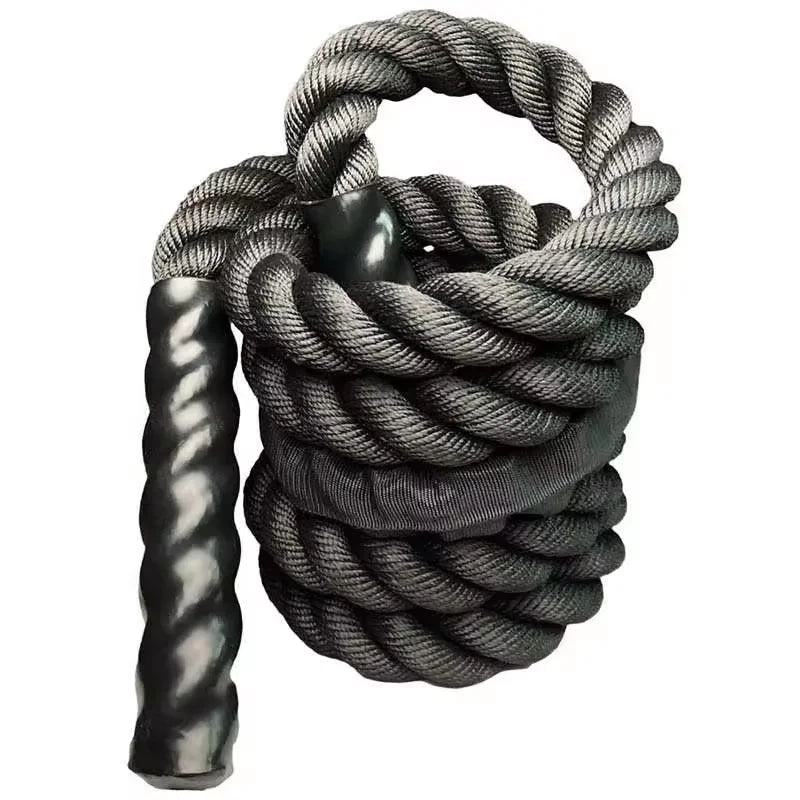 Wholesale 25mm Gym Cross Fit Speed Skipping Rope Jump Heavy Weighted Battle Jump Rope