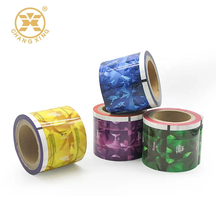 Plastic Packing Chocolate Bar Wrapper Ice Lolly Cream Popsicle Pouch Bag Film Rolls