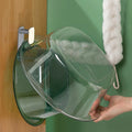 Kitchen Hook Organizer WashBasin Hook Toilet Rack Punch-free Bathroom Toilet Storage Rack Plastic Storage Rack