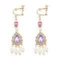 Fashion Jewelry Earrings Beaded Woman Boys Bride Green Chain Men Gemstone White Fashion Jewelry Earrings Pakistani