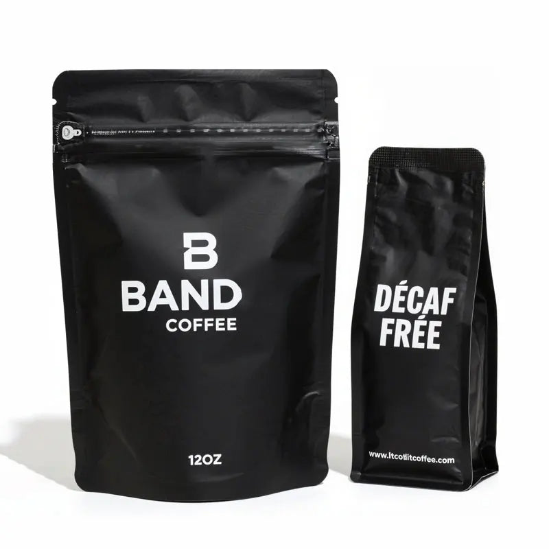 Plain Plastic Stock 250 g 500 g 1 kg Standing Coffee Bag Doypack Pouch Food Zipper Package for Coffee Bean