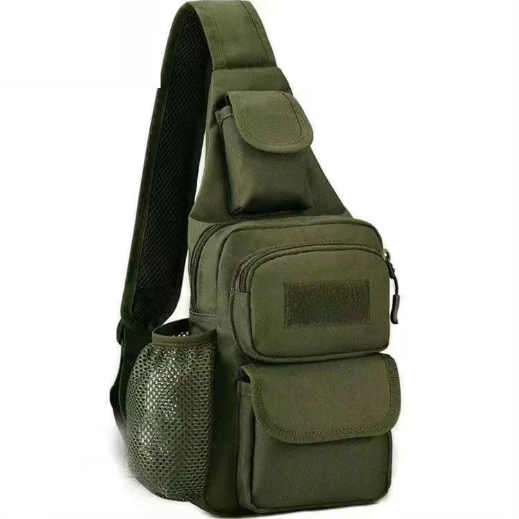 Tactical Sling Bag Large Capacity Molle Chest Pack Multipurpose Casual Daypack for Men and Women