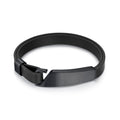 Multilayer Stainless Steel Hook Engraved Logo Leather Cuff Bracelet Hand-woven Leather Braided Mens Fashion Bracelets Jewelry