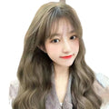 Cheap Price Big Wave Medium Long Hair Popular Bangs High Temperature Silk Women Hair