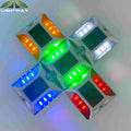 Henan LightWay Traffic  Solar Road Stud Road Marker with Flashing LED Beads