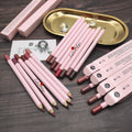 Private Label Cosmetics 26 Colors Pink Lipliner  Makeup Vegan Cruelty Free Waterproof Long Lasting Matte Creamy Lip Liner Pencil