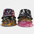 Adults New Fashion  Reversible Bucket Caps  Wholesale Custom logo Embroidery Printed Casual Outdoor Fisherman Hat