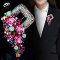 Creative Simple Suit Brooch Accessories Coat Clothes Corsage Mother's Day Gift