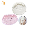 New Arrival Comfortable Fluffy Hot Cold Compress Face Towel Soft Wholesale Moisturizing Reusable Facial Mask