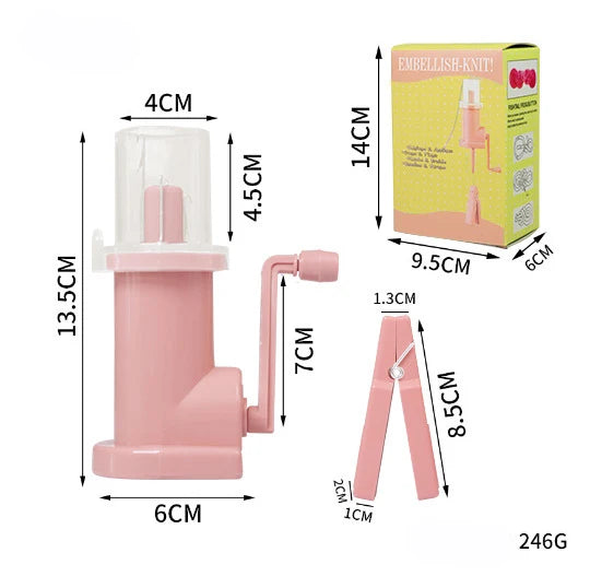 Weaver Knitting Tool Knitting Mill Machine Hand-Operated Weaver Knitting for Beginning