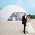 The Exclusive Interior Wedding Tent Stainless Steel Frame Luxury Glamping Geodesic Igloo Dome Tent for Resort Hotel Event