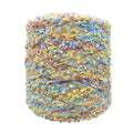 Butterfly Velvet 100% Polyester Space Dye Eco-Friendly Recycled High Tenacity Knitting Yarn for Chanelstyle Jackets ANGHUI