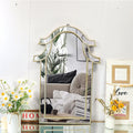 55*80cm Contemporary Wall Hanging Decorative Big Mirrors Large House Shape Wall Mirror for Bedroom