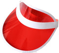 Summer Wholesale Waterproof Elastic Band Cheap Pvc Uv protection Plastic Sun Visor Hat