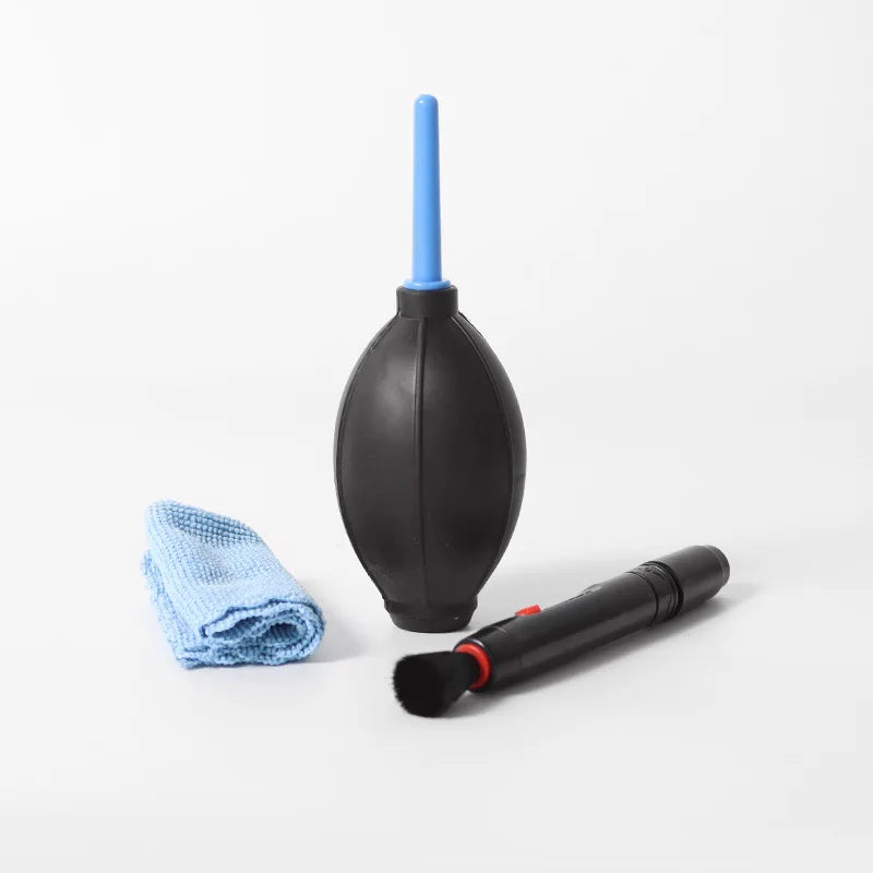 Espresso 3 in 1 Lens Coffee Cleaning Tool Kit Air Blower With Cleaning Towel and Pen Brush Digital Lens Pen
