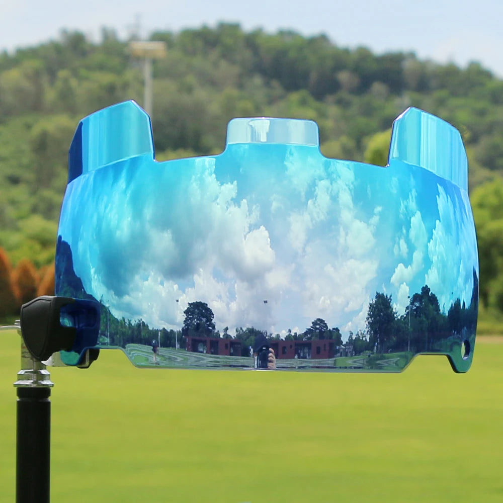 Universal Fit American Tinted Anti Scratch PC Material Football Helmet Visors for Youth Adult Eye Shield