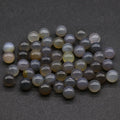HZ Wholesale natural grey agate Loose Beads for Garment Decoration Necklace Accessories