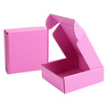 Stylish Pink Mailer Boxes with Polka Dots Matt Lamination and Embossing for Fun and Unique Product Packaging