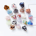Genya Wholesale Custom Kids Cellulose Acetate Hair Claw Clip Pin Fashion Vintage Non-slip Tortoise Hair Clamp Clips for Girls
