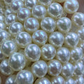 Strong Luster Mirco Baroque 8-8.5mm Seawater Akoya Pearl String Necklace for Fine Jewelry Making