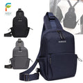 Simple Branded Crossbody Popular Bag Pack Small Mini Sports Nylon Waterproof Custom Shoulder Chest Bag Sling Bag