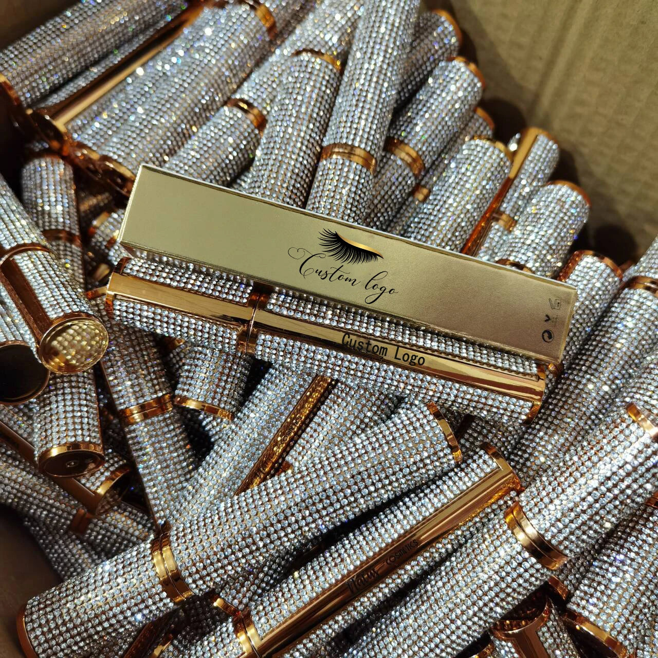 Mascara Products New Makeup Eye Lash Black Waterproof Vegan Mascara Long-Wearing Eyelashes Mascara