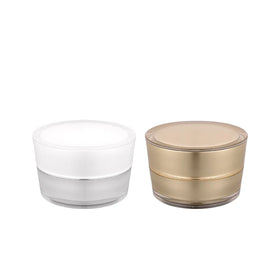 Hot Selling in Stock 10g Custom Printing Acrylic Cosmetic Skin Care Lotion & Face Eye Cream Small Jars with Customizable Mould
