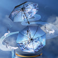Automatic Umbrellas Promotional Waterproof Personality Sublimation Umbrella Prints Windproof Golf Custom Logo