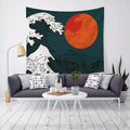 Factory Direct Printing Nordic Ins New Cartoon Multifunctional Tapestry Sitting Blanket Wall Hanging