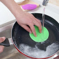 Silicone Multifunctional Dishwashing Brush Decontamination Kitchen Cleaning Tools Sponge Dish Washing Scrubber