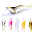 5pcs/bag Soft Prawn Bait Fishing Lures Shrimp Lure Soft Plastic Fishing Lure
