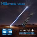 1750m Long Range LEP White Laser Flashlight 650LM USB-C Rechargeable IP68 Waterproof Aluminum Tactical Torch for Hunting