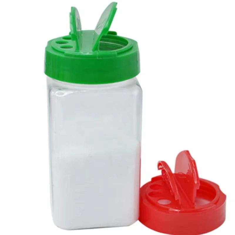 Professional Customized 16oz PET Food Grade Spice Plastic Bottle with Shaker Lid for Pepper and Salt Storage