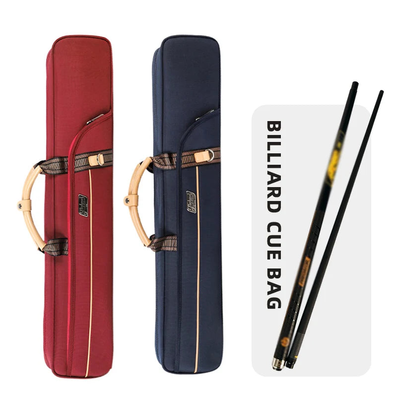Custom Professional Waterproof 3 Butts 4 Shafts Billiard Cue Bag Billiard Cue case Soft