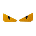 Infrared Reflection Small Monster Demon Eye Laser Engraving Small Eyes Left and Right Custom Patch Clothing Accessories